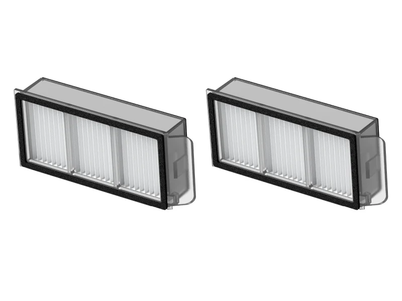 Staubbehälterfilter 2er-Pack für X60 Serie, X50 Serie, Matrix10, L50s Pro Ultra, L40s Pro Ultra (RHF21)