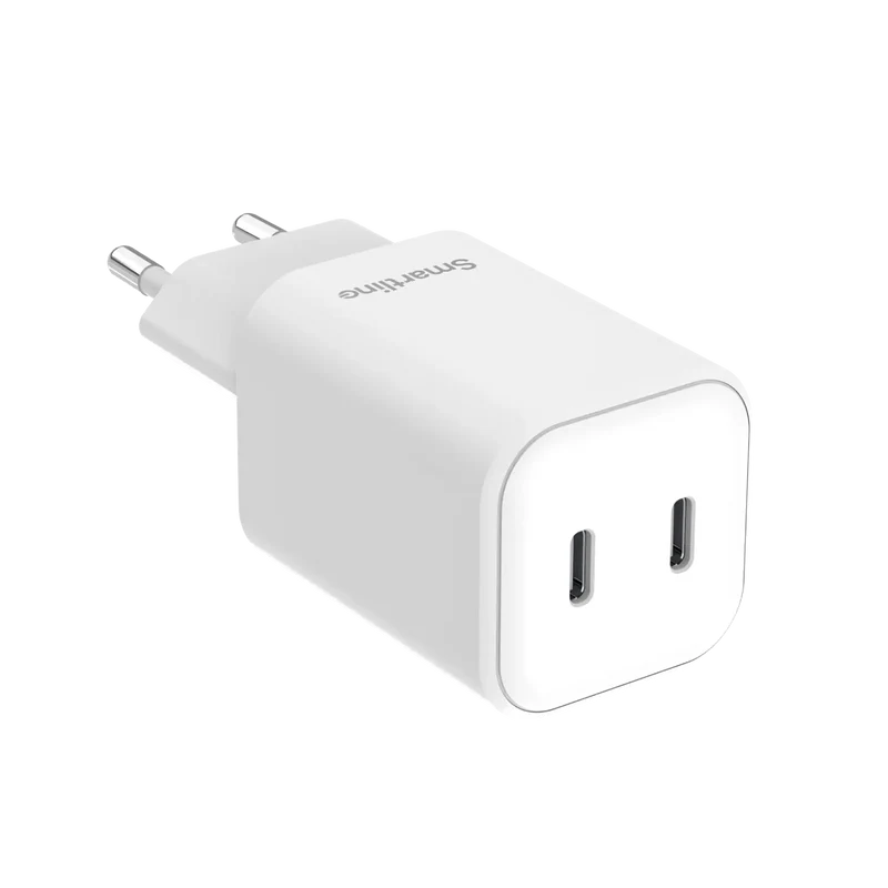 Snabbladdare 2xUSB-C PD3.0 (45W)