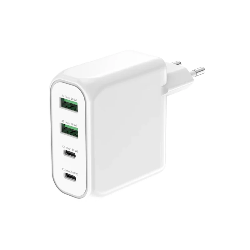 Snabbladdare 4-port PD3.0 (100W)