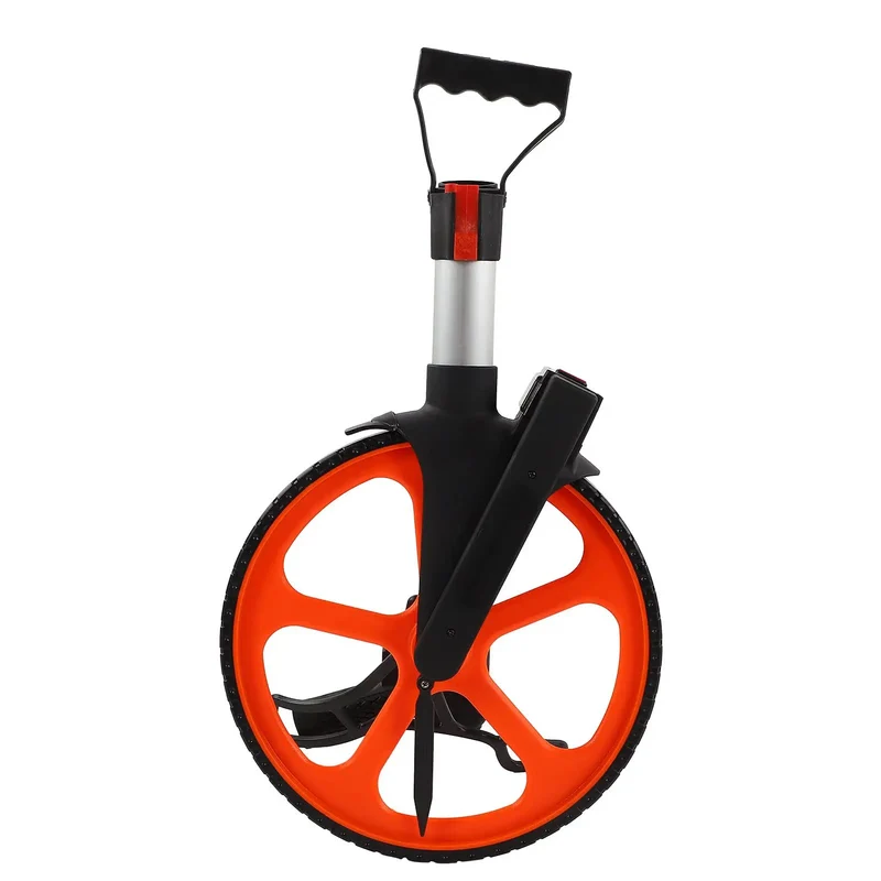 Rugged Mechanical Measuring Wheel Featuring Quick Brake And One Tap Zero Reset Records 0 To 9999 Foot Readings Smooth Over Pavement And Soil For Land Survey Or Yard Work Projects