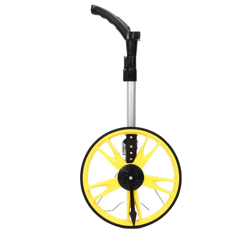 Hella Accurate High Capacity Digital Measuring Wheel With Telescopic Handle Super Smooth Tracking No Sweat Setup Ideal For Landscaping Surveying And Heavy Duty Site Work
