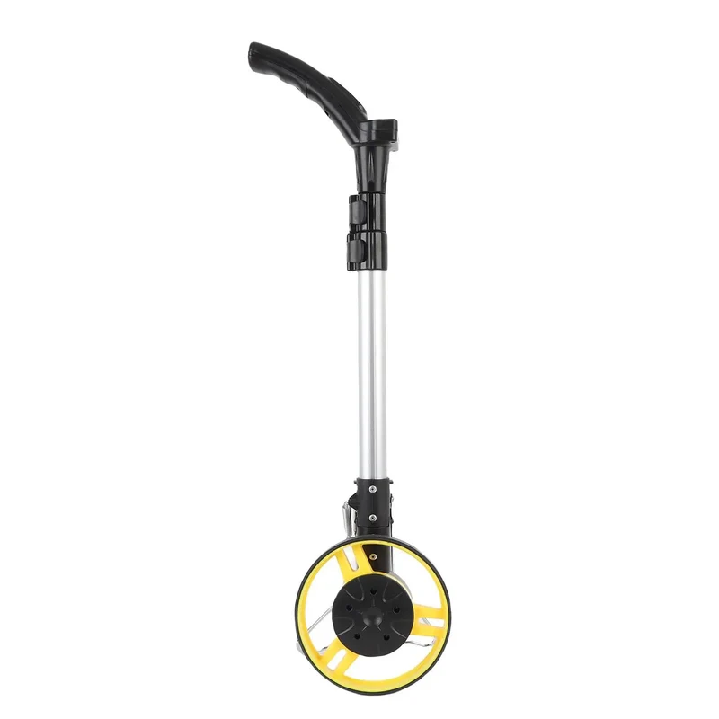 Built Different Digital Distance Measuring Wheel With Bright Lcd Screen And Rock Solid Rubber Wheel For Zero Hassle Hand Push Measurement In Meters Or Feet