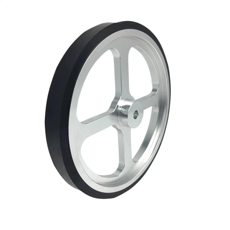 Heavy Duty Aluminum Encoder Measuring Wheel for Smooth Linear Motion Control Featuring 500 mm Circumference and 8 mm Bore To Keep Your Automation on Track with Reliable Sync Feedback and Low Inertia Performance Built for The Shop
