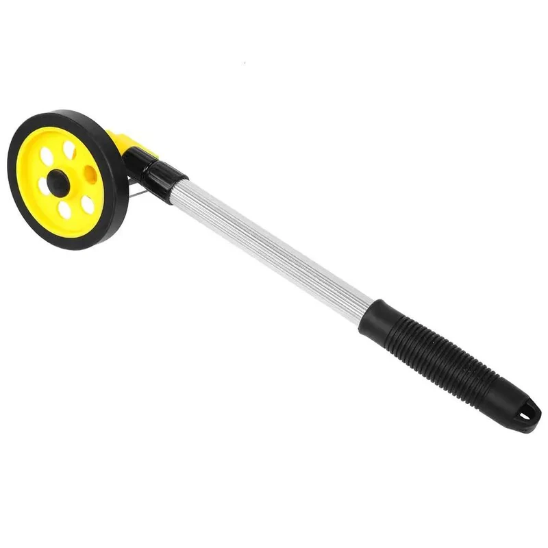 Precision Measuring Wheel With Adjustable Aluminum Handle And Ergonomic Thumb Grip For Sick Distance Accuracy While Tackling Indoor Or Outdoor Surveying Jobs No Sweat Whatsoever