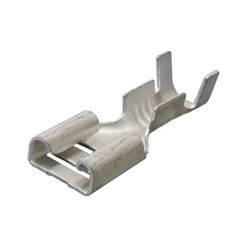 Oisolerade 6.3 mm spadkontakter för 1.5 mm² kabel / 100-pack