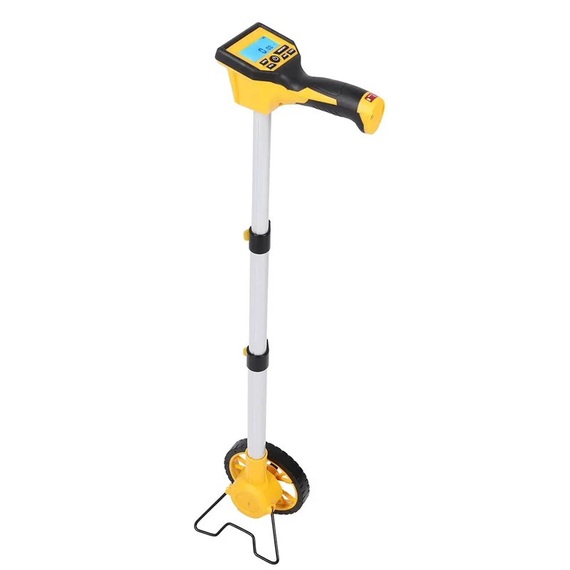 Heavy Duty Digital Measuring Wheel With Backlit Screen And 100000 Foot Range Featuring Hella Accurate Roll Tracking Metric Imperial Switch Memory Storage For Tough Outdoor Projects And Layout Work