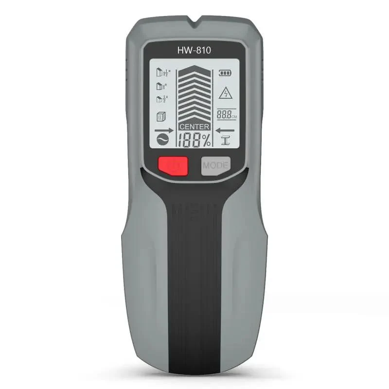 Super Slick Electronic Stud Finder Wall Scanner 5 In 1 Model With Clear Lcd Display Center And Edge Detection Locates Wood Metal Ac Cables And Pipes Fast No Sweat Home Upgrade Sweet Tool