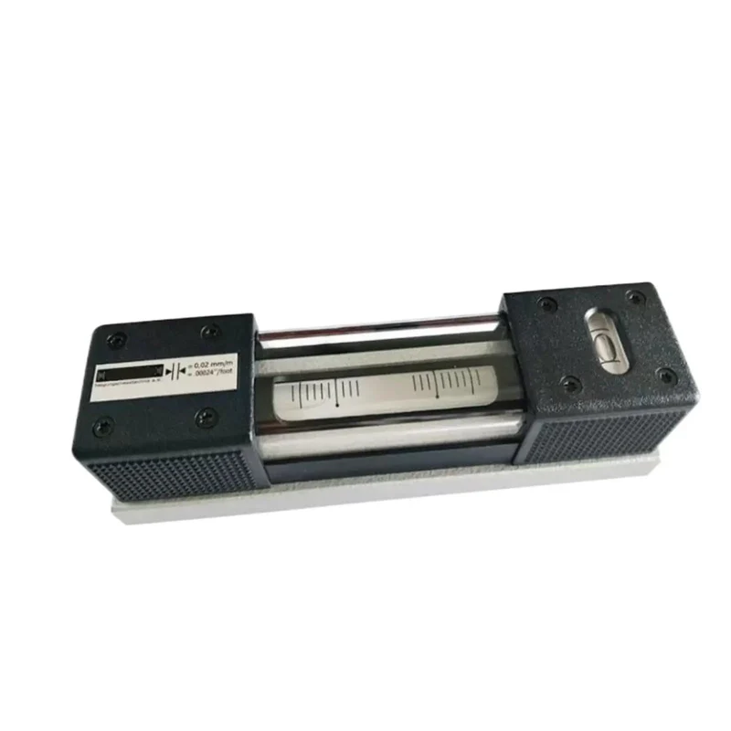 Heavy Duty Bar Spirit Level With Beefy Precision Ground Base And No Sweat Bubble Reading For Job Site Projects 160 Mm Length Smooth Reset Action Pro Trade Gear With Tight 0.02 Accuracy And Rock Solid Construction