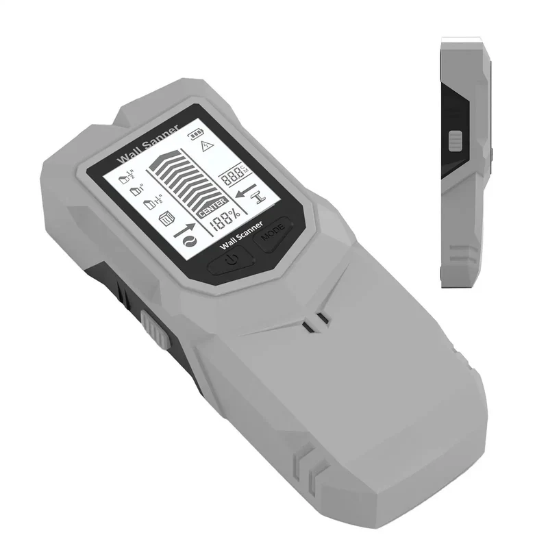 Heavy Duty Wall Scanner And Precision Stud Finder With Built In Level For Deep Metal Beam And Live Wire Detection Zero Guesswork Drywall Locator For Top Tier Home Renovations And Pro Projects