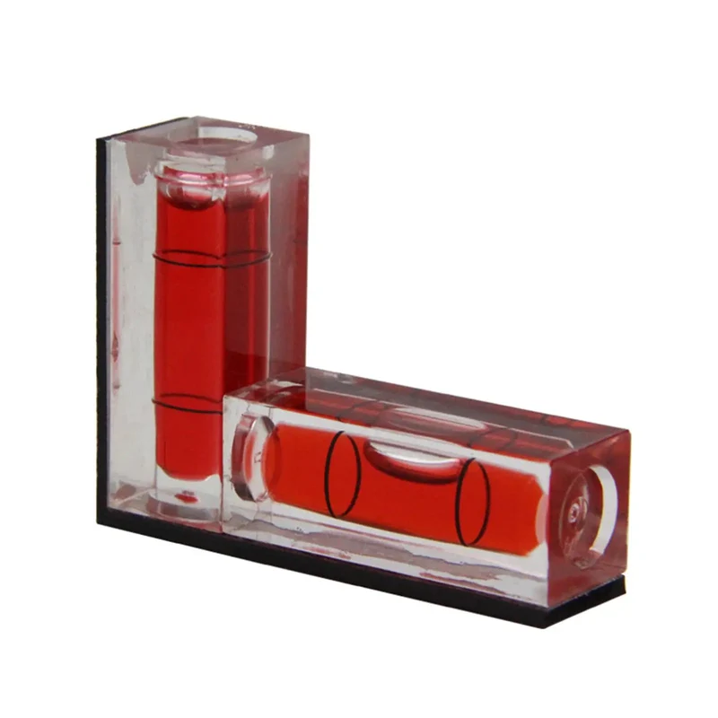Top Shelf Magnetic Pocket Level For Do It Yourselfers And Pros L Shaped Bubble Spirit Level Features Killer Magnet For Rock Solid Attachment On Metal Surfaces Delivers Dead On Precision For Horizontal And Vertical Projects In Durable Red Finish