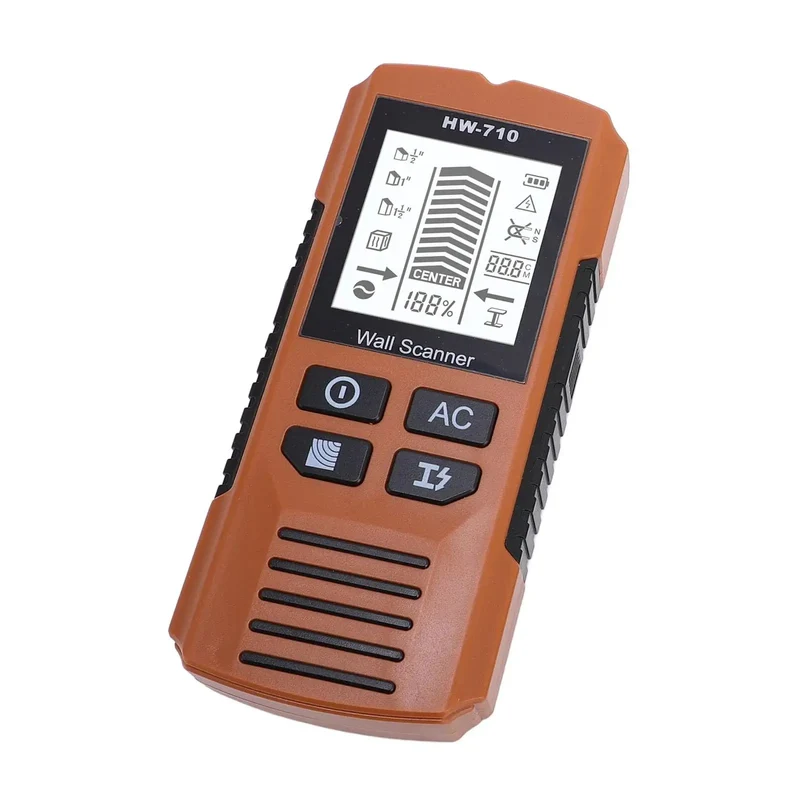 Heavy Duty Wall Stud Finder Featuring LCD Backlit Display With Three Switchable Scan Modes For Spotting Wood And Metal Studs Deeper Than Ever Perfect For Gritty DIY Warriors Seeking Flawless Accuracy On Any Wall Type Every Single Time