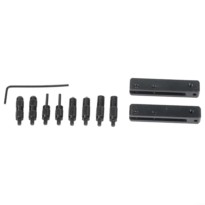 Badass Digital Caliper Accessory Kit with 8 Heavy Duty Measuring Heads and Sturdy Clamps for Precise Internal and External Groove and Step Measurements Top Shelf Tool Upgrade for Pro Mechanics