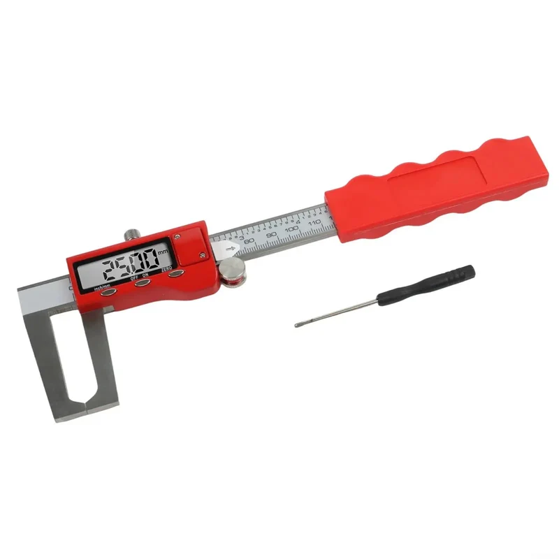 Pro Shop Digital Brake Caliper Lcd Electronic Vernier Disc Pad Thickness Gauge Steel Body Zero To 150 Mm Span Backyard Garage Ready Automotive Diagnostic Kit Wrench Turners Straight Shot Measure For Standard Cars And Light Trucks