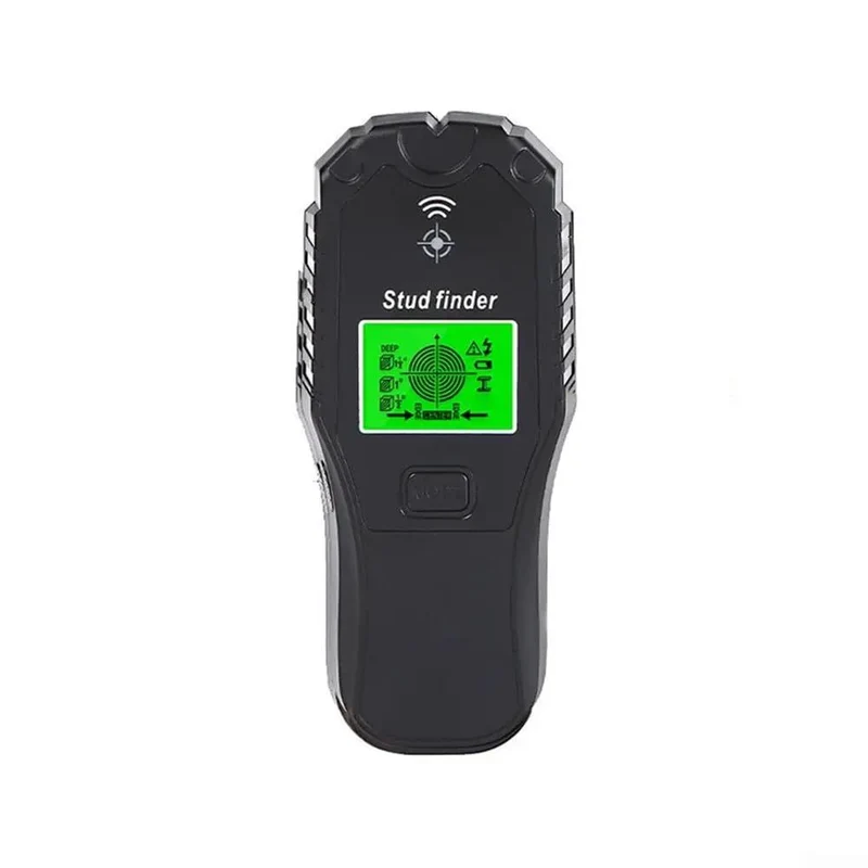 Top-Shelf 5-In-1 Stud Finder Wall Scanner With Edge Detection Mode For Wood Studs Metal Pipes Copper And Live AC Wires Deep Scan Up To 1.5 Inch Ideal For DIY Renovation And Drilling Safety Without Breaking The Bank Or Damage