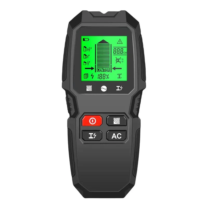 No Sweat Wall Scanner And Smart Stud Finder With Led Backlit Lcd Display Live Ac Wire Detector For Drop Dead Accurate Diy Projects And Whole House Renovations Made Easy
