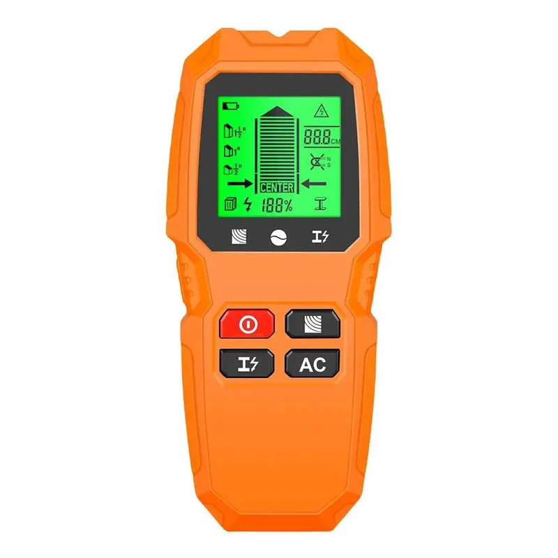 Straight Up Heavy Duty Digital Stud Finder Wall Scanner With Lcd Display For Pinpointing Wooden Studs Metal Wiring And Live Ac Power Perfect For Hella Fast Diy Remodels And Contractors Who Want Zero Drama Results