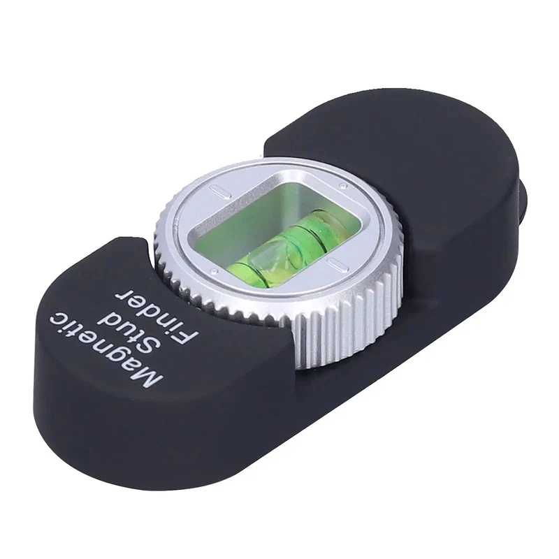 Kickass Magnetic Stud Finder With Precision Gauge For Quick Locating Of Metal Studs Nails And Screws Inside Drywall Or Plasterboard No Batteries Required Wall Scanner Tool Black