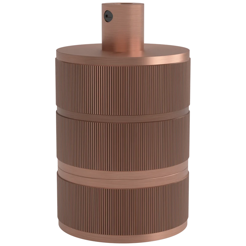 Calex holder e27 cylinder clamp Kobber