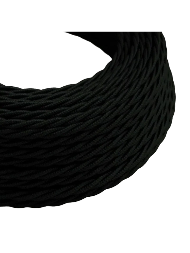 Nielsen light Snoet Stofledning 4m - Sort