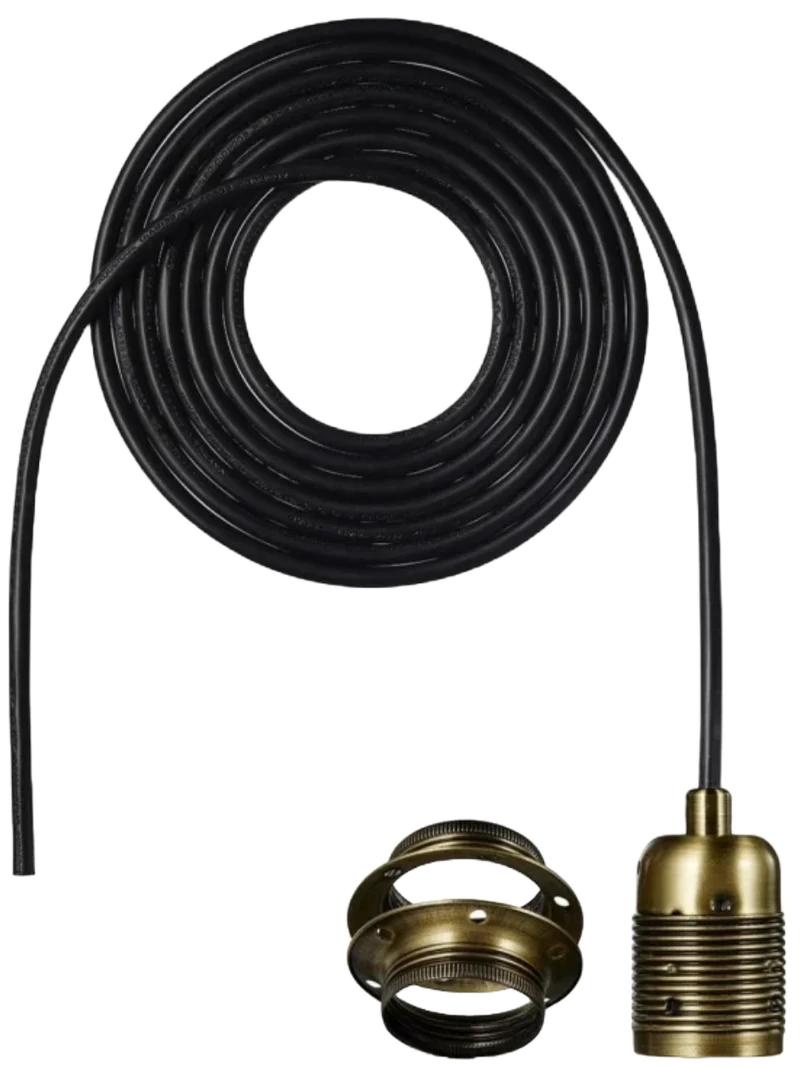 Nielsen Light Fatningssæt P5 - Antik Messing