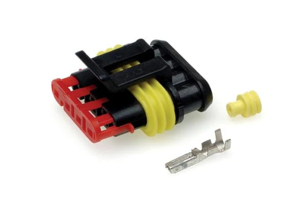 SuperSeal Connector 4-vägs, hona