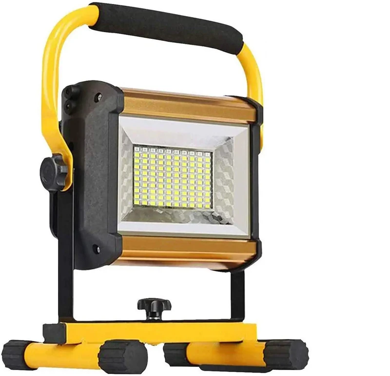 Heavy Duty Badass Bright Rechargeable Cordless Led Work Light Featuring 360 Degree Swivel Design And Ultra Tough Ip65 Waterproof Shell For Garage Mechanics And Campsites