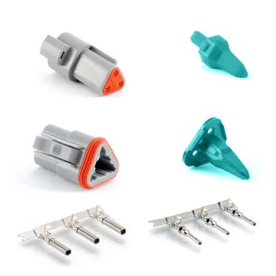 Deutsch Style Connectors / 3-vägs