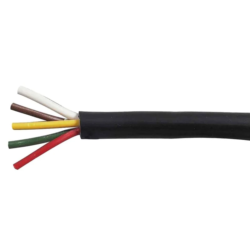 Autokabel med 5 kärnor / 5 x 1.0 mm²