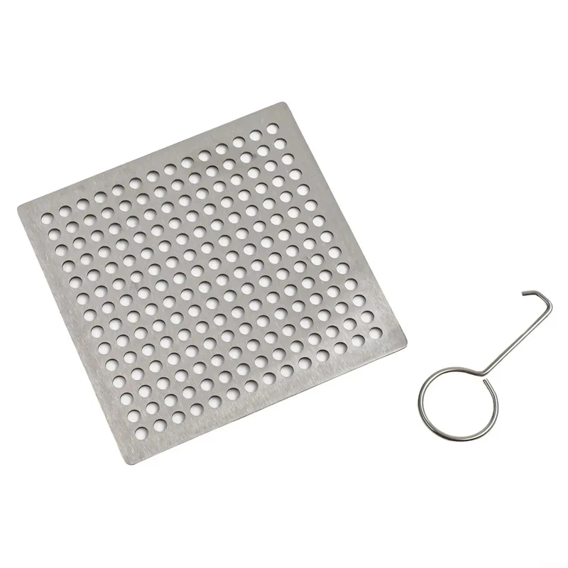 Real Deal Stainless Steel Bathtub Drain Cover That Super Straight Up Stops Clogs Using A Dense Grid Layout To Catch Every Trapped Hair And Debris For Totally Smooth Drainage