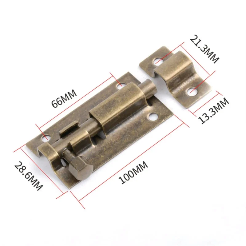 Heavy Gauge Stainless Steel Sliding Security Snap Lock for Doors and Gates Rust Resistant Tough as Nails Latch for Sheds Kennels Cabinets Windows and Fridge Doors Solid Slide Catch