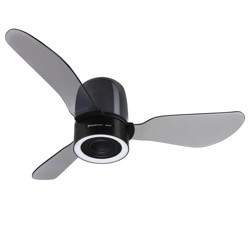 48 Inch Smart Ceiling Fan With Dimmable Led Lights And App Remote Control, 2.1 Bluetooth Speakers That Go Hard, Silent Dc Motor With Smooth Operation And Chill Vibe Lighting For Home