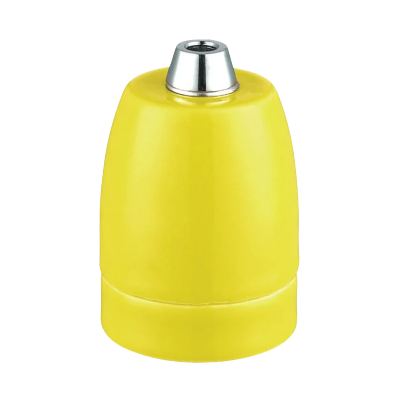 Halo Design Fatning Porcelæn E27 Gul