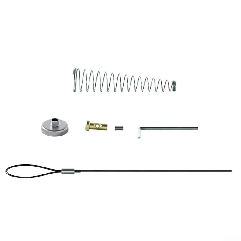 Black Spring Loaded Gate Latch Cable Pull Handle For No Sweat One Handed Fence Gate Opening With Fade Resistant Finish And Badass Durable Frame For Yard Vinyl Or Wood Gates