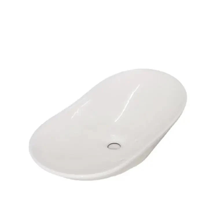 Modern Ceramic Vessel Sink Above Counter Bathroom Basin Minimalist Profile No Sweat Cleaning Stays Bright Over Time Straightforward Setup For Primary Or Guest Bathrooms Solid Durable Build Quality