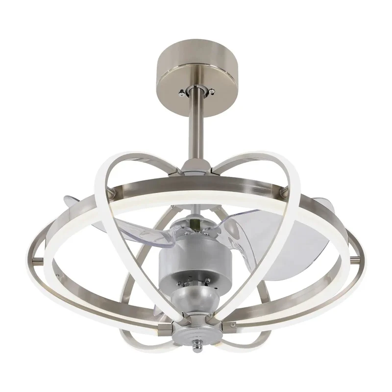 Straight Up Reliable Ceiling Fan With Built In Led Light And Handheld Controller Offering Three Adjustable Color Temps Plus Top Shelf Iron And Aluminum Body For Smooth Cool Breeze In Your House Tonight