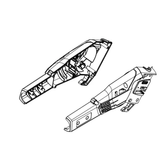 NLA; Ryobi Pole Saw Motor Housing/Cover Plastic (Left And Right)