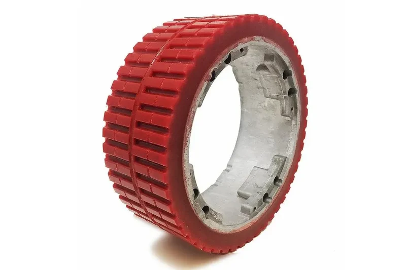 TENNANT 6100/T7 RIDE On SWEEPER (Solid RED) Front TYRE 250mmX90mm-Genuine