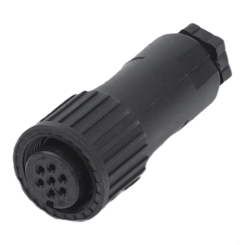 All Plastic 7 Pin Proportional Valve Connectors Featuring Rock Solid Female Plugs For Hydraulic Solenoid Connections And Industrial Machinery Built Super Tough