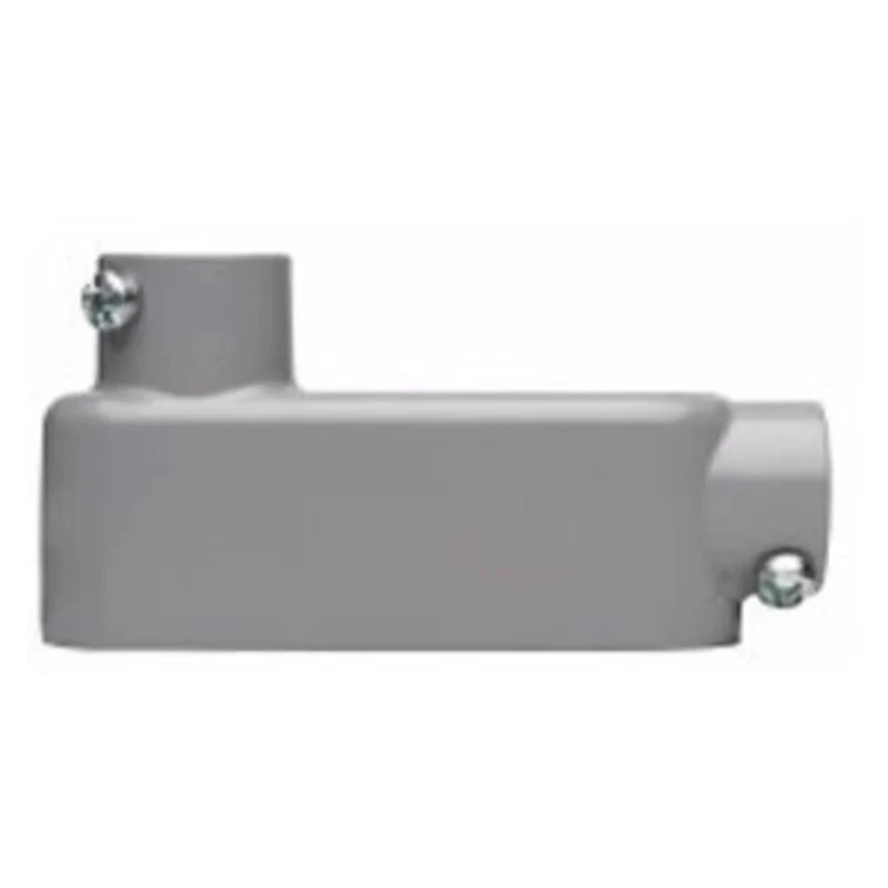 Top Shelf Copper Free Aluminum Series 5 LB35 Conduit Outlet Body For Rigid And Emt Runs Die Cast Set Screw Cover Heavy Duty Electrical Raceway Assembly Job Site Ready Construction Workhorse Trade Size 35