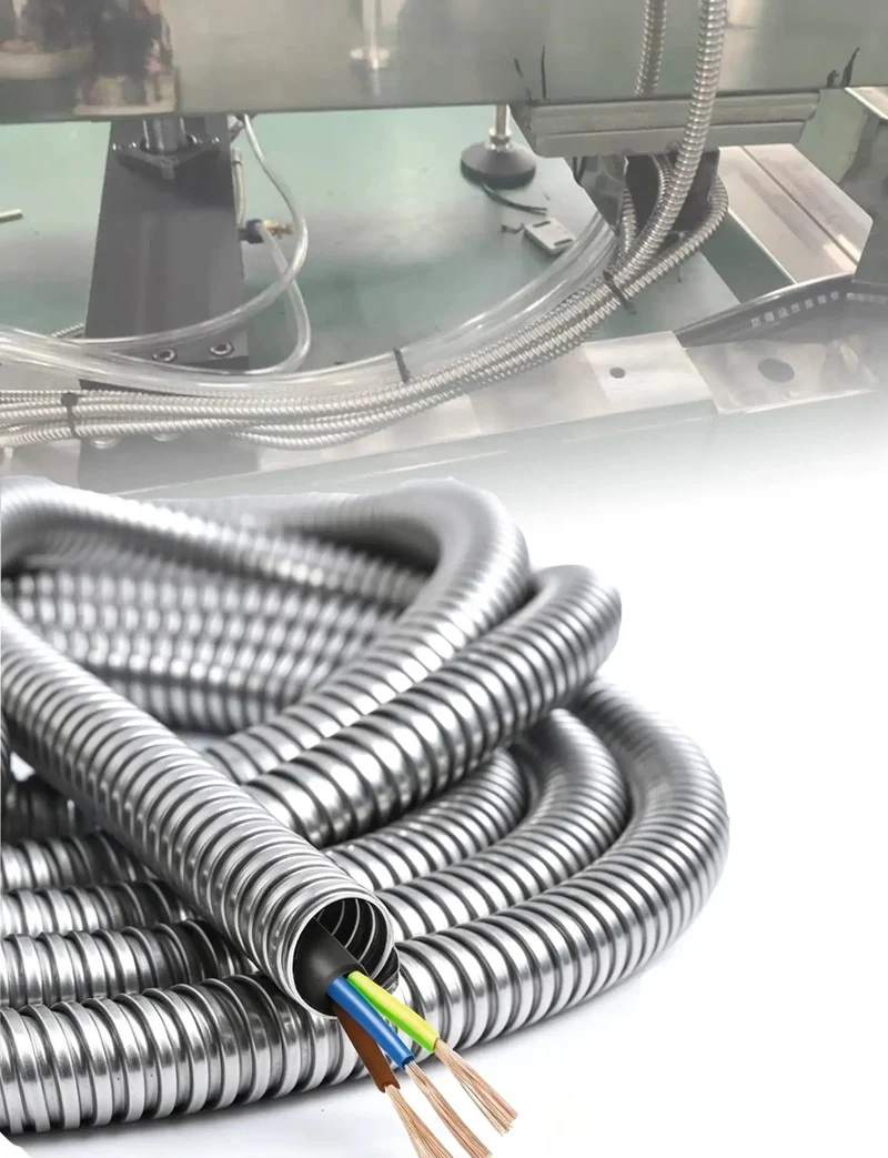 Tough As Nails 304 Stainless Steel Flexible Conduit Heavy Duty Anti Bite Metal Cable Protector Safely Shields Electrical Wiring And Power Cords Garage To Workshop Upgrades