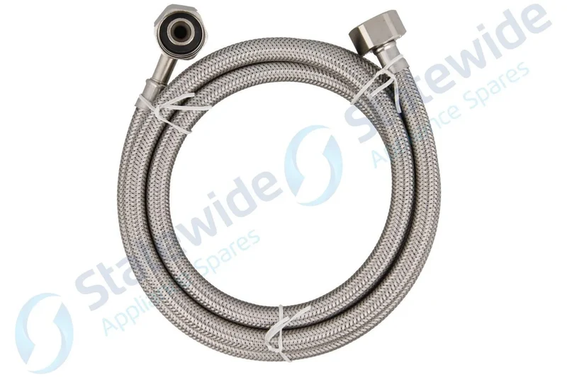 Universal/Electrolux "Tough" Washer Inlet Hose St/Stl (2.2mt Long)