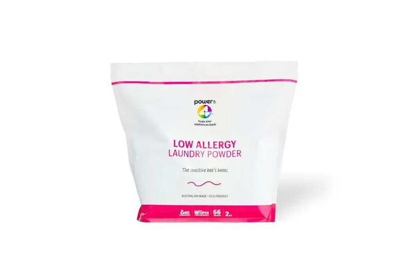 Power Of 4 LOW ALLERGY LAUNDRY POWDER BAG (2KG)-PHOSPHATE FREE (66 washes)