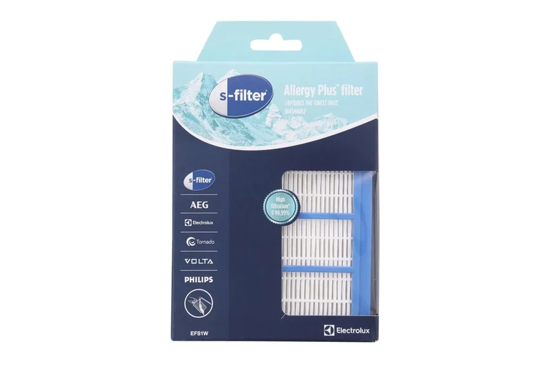 ELECTROLUX/VOLTA "S-Filter" ALLERGY Vacuum Filter HEPA 13(washable)-Genuine