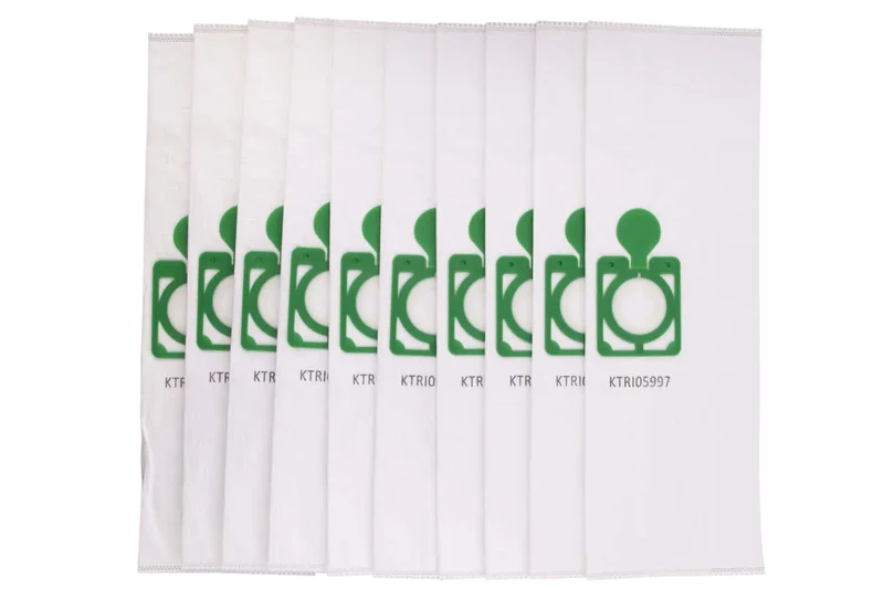 Tennant V-Can - 16 Vacuum Microfiber Dust Bags (10 Pack)-Genuine