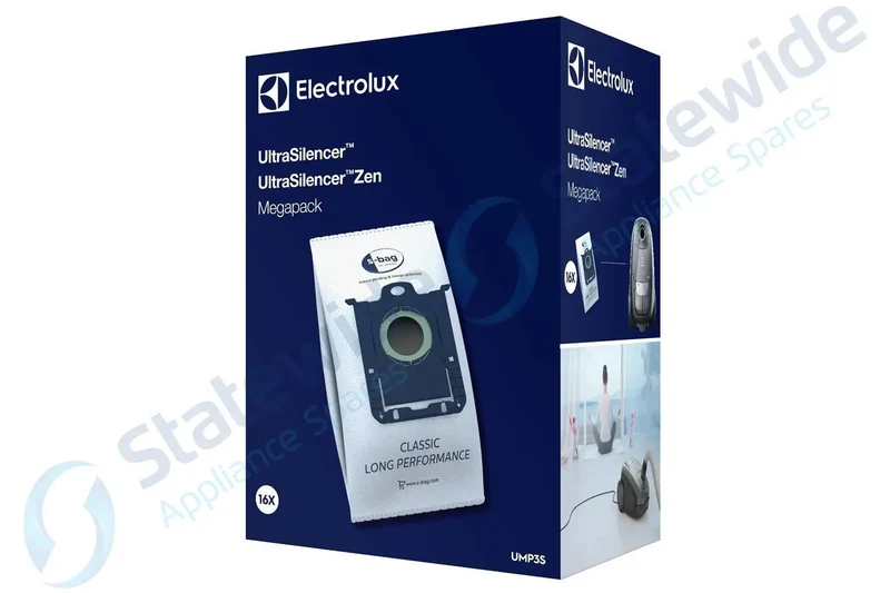 ELECTROLUX (16 MEGA Pack)"S - BAG CLASSIC" Vacuum (SYNTHETIC) BAGS-Genuine