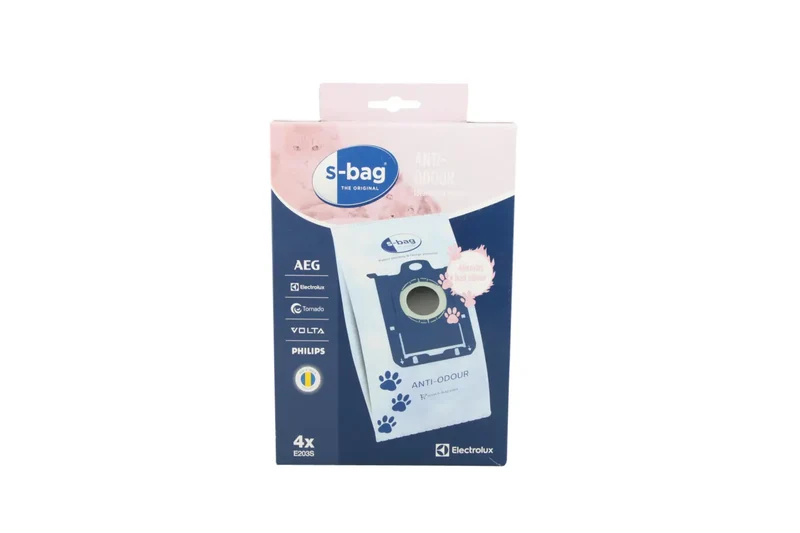 ELECTROLUX "S-BAG ANTI ODOUR" Vacuum DUST BAGS (4 Pack)-Genuine