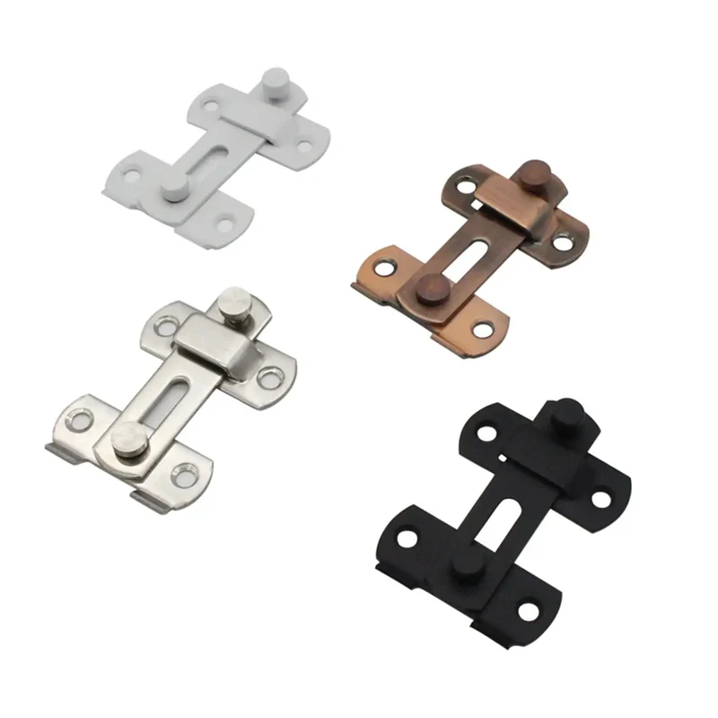 Heavy Duty Sliding Barn Door Latch With 90 Degree Angle Gate Lock Bolt For Wine Cabinet Drawer And Window Furniture Hardware No Fuss Handyman Essential Smooth Operation And Tight Fit