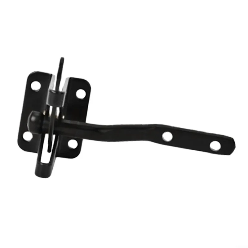 Heavy Duty Automatic Gate Latch Featuring Tough As Nails Self Actuating Mechanism And Secure Padlock Loop Built For Up To 144Mm Gates Straight Forward DIY Hookup Always Locked