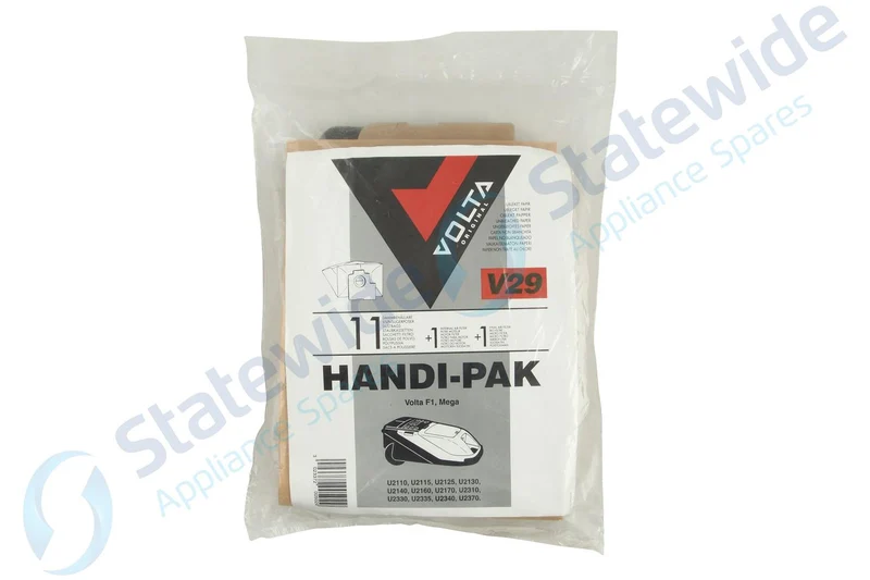 NLA; Volta Vacuum 11 Bags And 2 Filters
