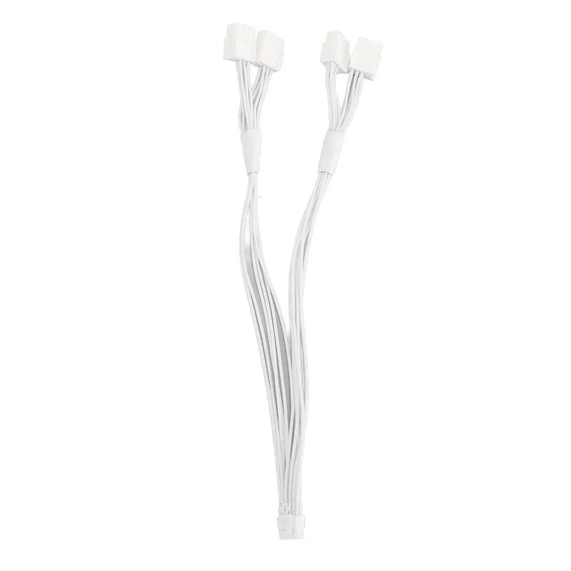 Fresh Sleeved Pcie 5.0 Extension Cable For Dope Gpu Power Delivery And Tight Rig Routing With Dependable 16 Awg Wiring Built For Nvidia Rtx 4090 4080 And 3090 Ti 4 To 8 Pin Adapter